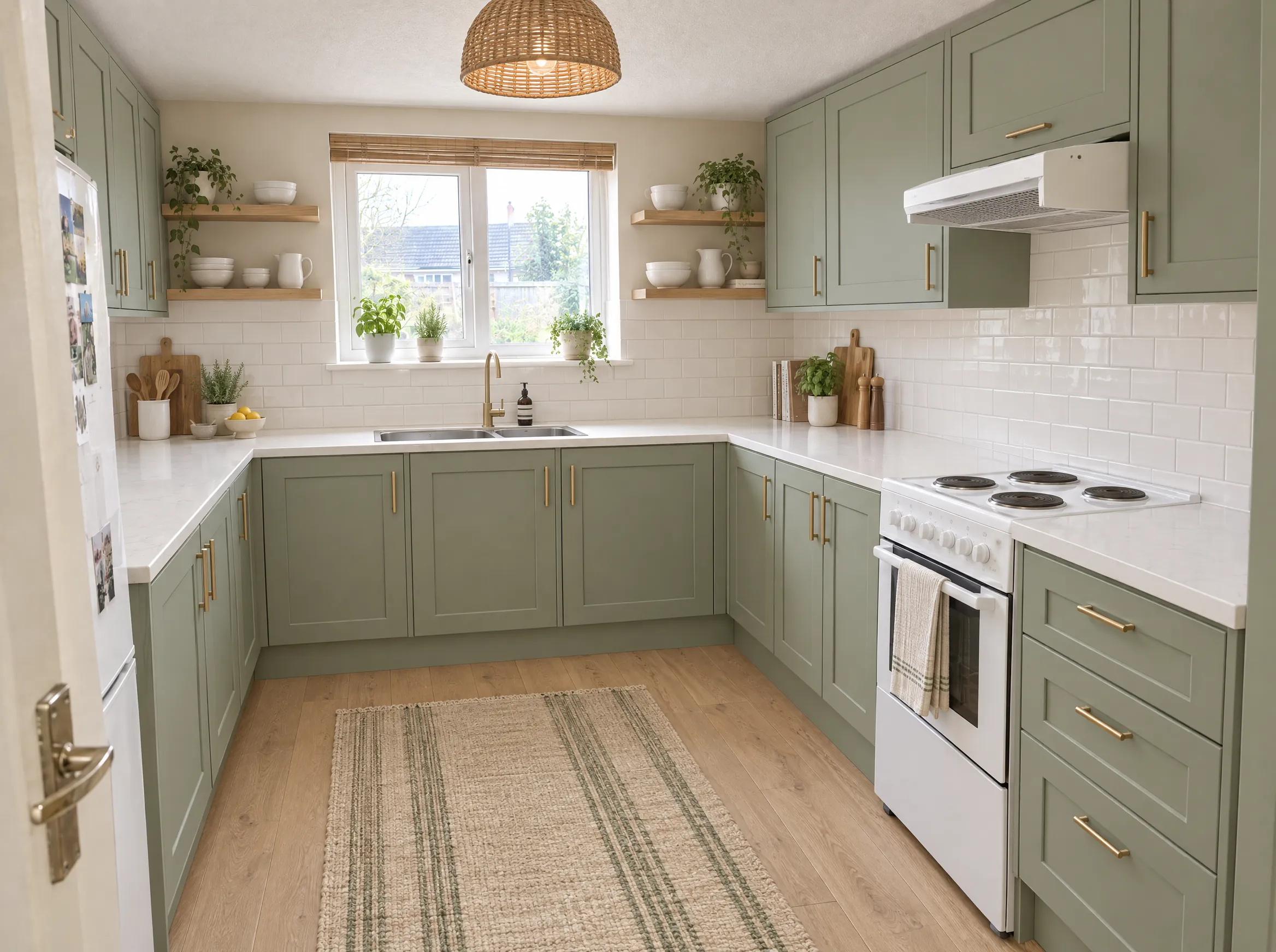 The same kitchen after Decorb restyled it