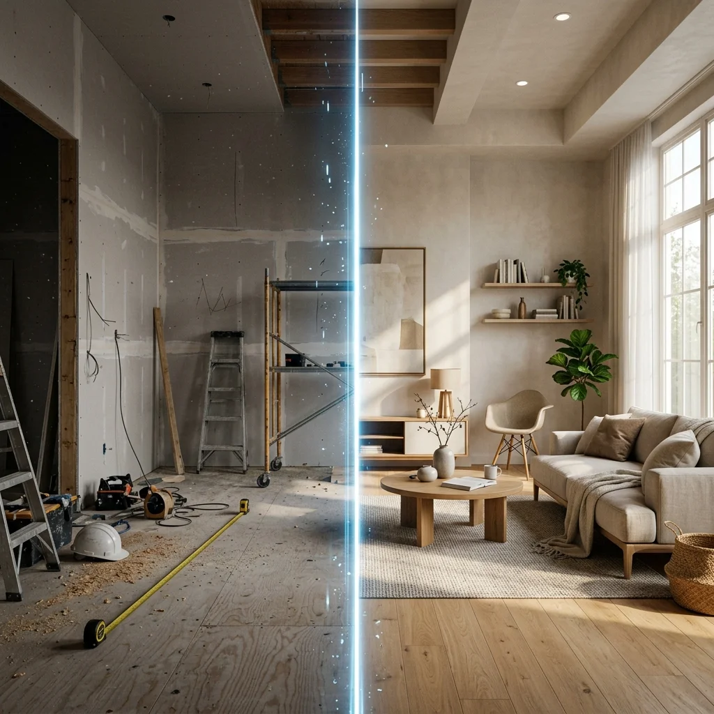 AI vs interior designer comparison