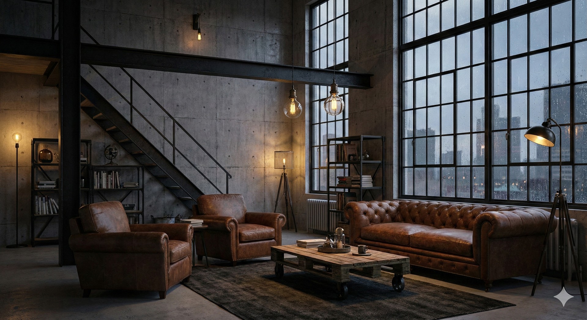 Industrial Modern design style